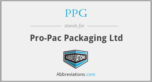 PPG - Pro-Pac Packaging Ltd