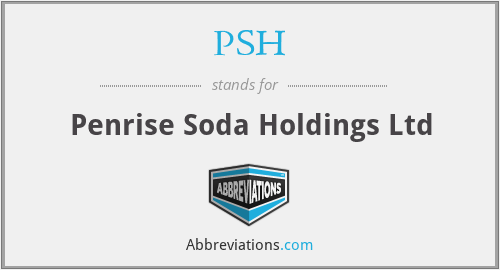 PSH - Penrise Soda Holdings Ltd