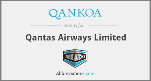 QANKOA - Qantas Airways Limited