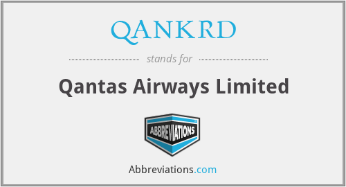 QANKRD - Qantas Airways Limited