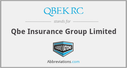 QBEKRC - Qbe Insurance Group Limited