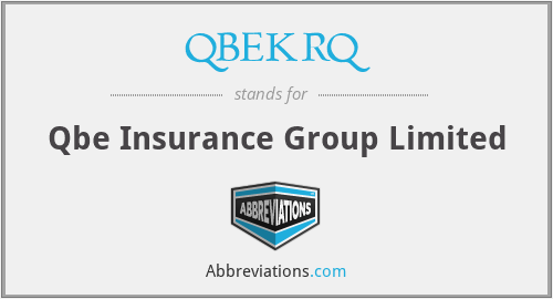 QBEKRQ - Qbe Insurance Group Limited