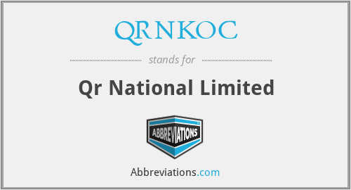 QRNKOC - Qr National Limited