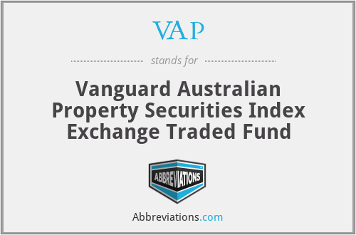 VAP - Vanguard Australian Property Securities Index Exchange Traded Fund