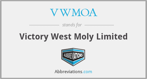 VWMOA - Victory West Moly Limited