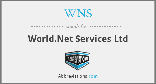 WNS - World.Net Services Ltd