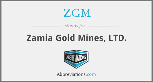ZGM - Zamia Gold Mines, LTD.