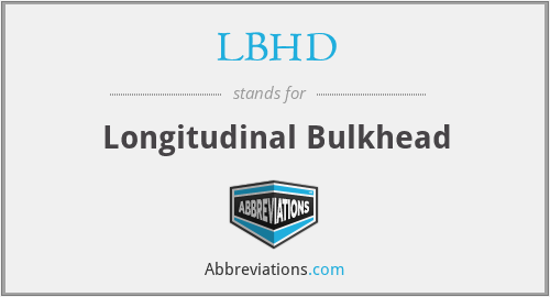 LBHD - Longitudinal Bulkhead