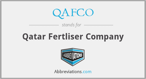 QAFCO - Qatar Fertliser Company