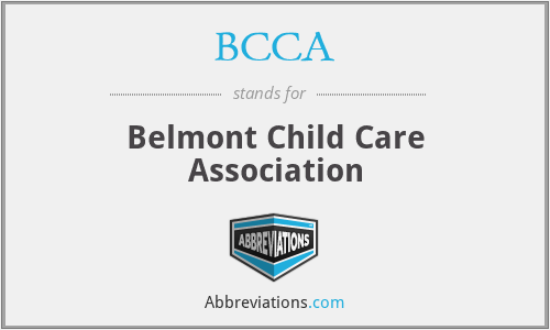 BCCA - Belmont Child Care Association