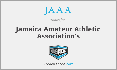 JAAA - Jamaica Amateur Athletic Association's