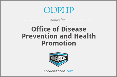 ODPHP - Office of Disease Prevention and Health Promotion