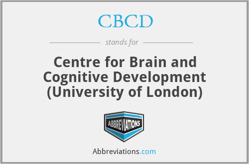 CBCD - Centre for Brain and Cognitive Development (University of London)