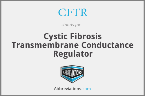 CFTR - Cystic Fibrosis Transmembrane Conductance Regulator