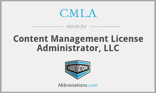 CMLA - Content Management License Administrator, LLC