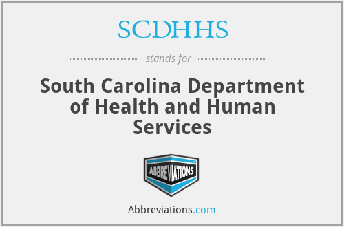 SCDHHS - South Carolina Department of Health and Human Services