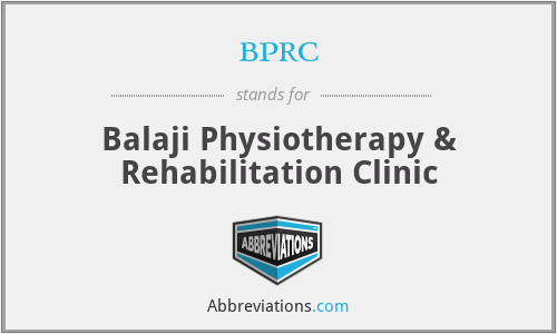 bprc - Balaji Physiotherapy & Rehabilitation Clinic