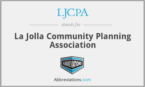 LJCPA - La Jolla Community Planning Association