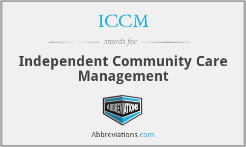 ICCM - Independent Community Care Management