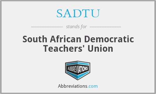 SADTU - South African Democratic Teachers' Union