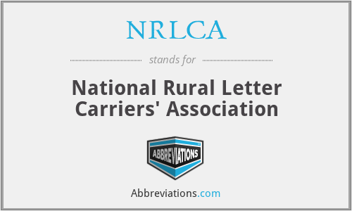 NRLCA - National Rural Letter Carriers' Association