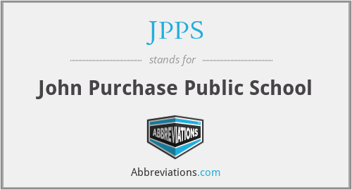 JPPS - John Purchase Public School