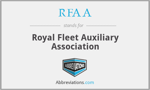 RFAA - Royal Fleet Auxiliary Association