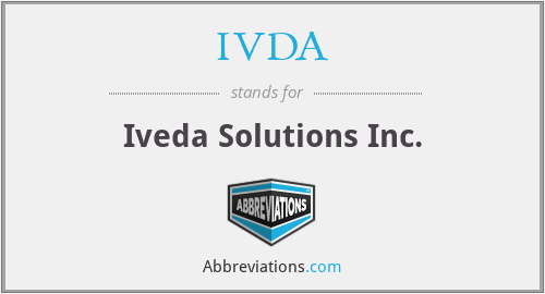 IVDA - Iveda Solutions Inc.