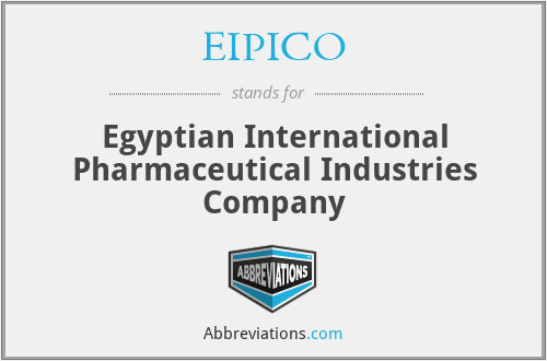 EIPICO - Egyptian International Pharmaceutical Industries Company