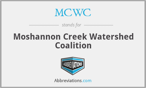 MCWC - Moshannon Creek Watershed Coalition
