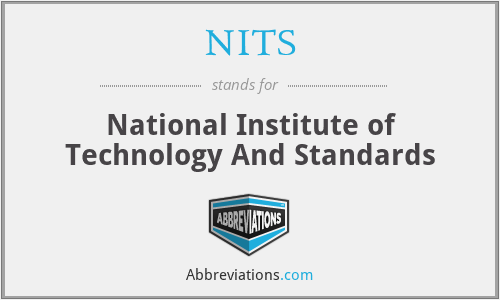 NITS - National Institute of Technology And Standards