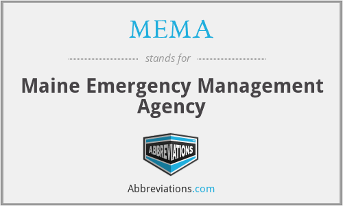 MEMA - Maine Emergency Management Agency