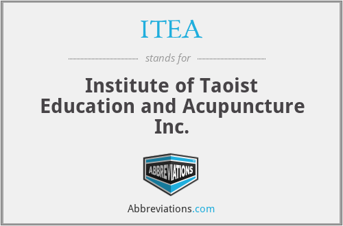 ITEA - Institute of Taoist Education and Acupuncture Inc.