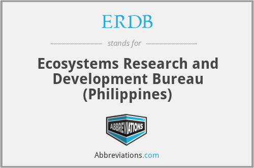 ERDB - Ecosystems Research and Development Bureau (Philippines)