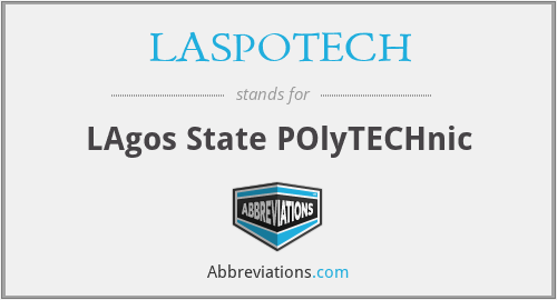 LASPOTECH - LAgos State POlyTECHnic
