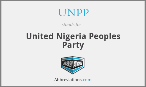 UNPP - United Nigeria Peoples Party