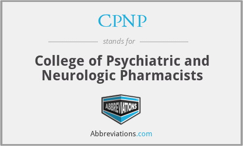 CPNP - College of Psychiatric and Neurologic Pharmacists