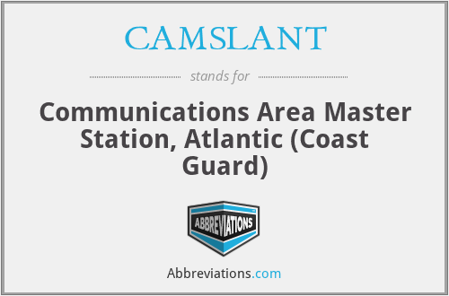 CAMSLANT - Communications Area Master Station, Atlantic (Coast Guard)