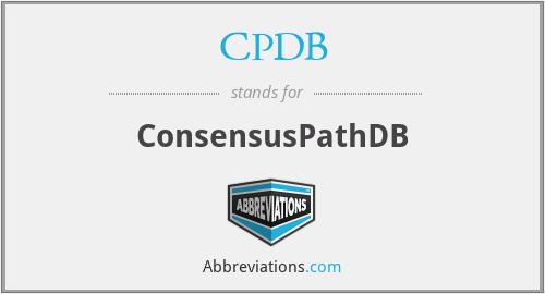 CPDB - ConsensusPathDB