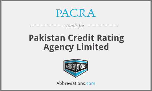 PACRA - Pakistan Credit Rating Agency Limited