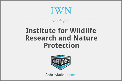 IWN - Institute for Wildlife Research and Nature Protection