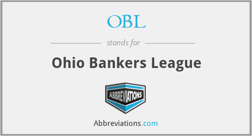 OBL - Ohio Bankers League