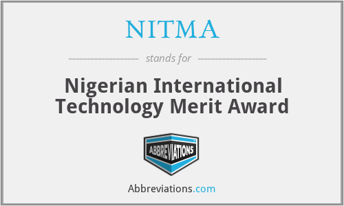 NITMA - Nigerian International Technology Merit Award