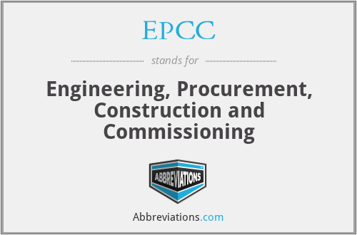 EPCC - Engineering, Procurement, Construction and Commissioning