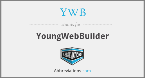 YWB - YoungWebBuilder
