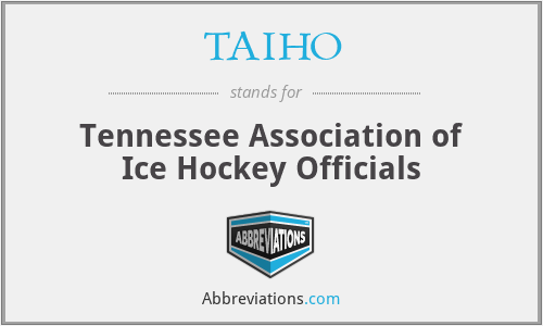 TAIHO - Tennessee Association of Ice Hockey Officials