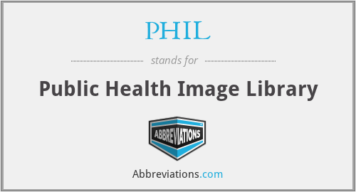 PHIL - Public Health Image Library