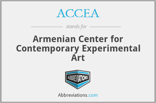 ACCEA - Armenian Center for Contemporary Experimental Art