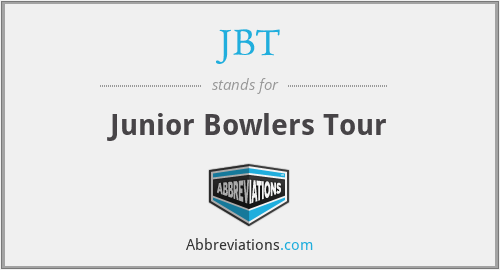 JBT - Junior Bowlers Tour
