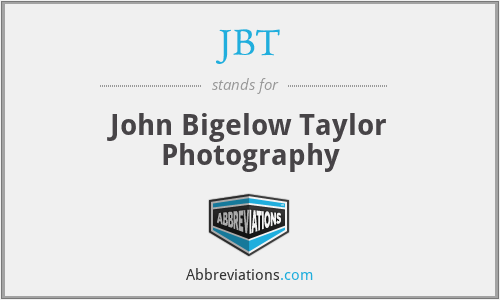 JBT - John Bigelow Taylor Photography